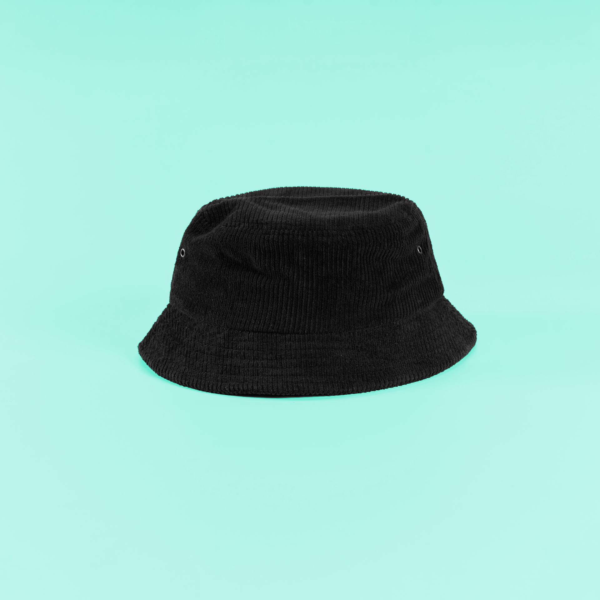 Kids Sunday Cord Bucket Hat - Black