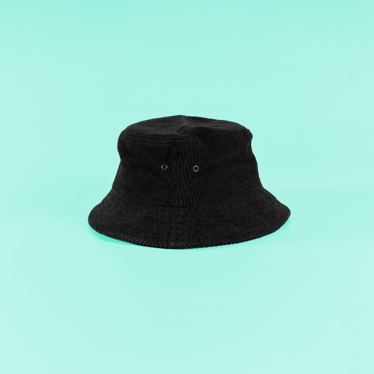 Kids Sunday Cord Bucket Hat - Black