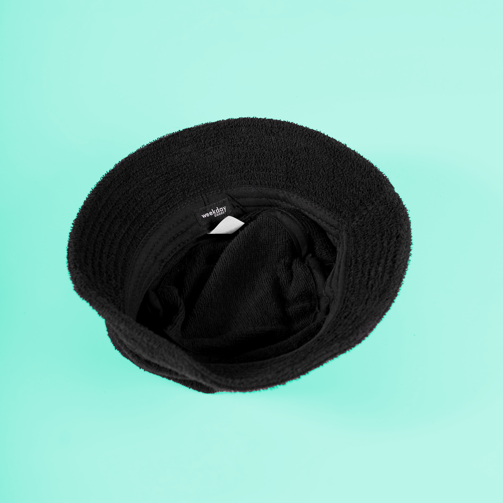 Sunday Terry Bucket Hat - Jet Black